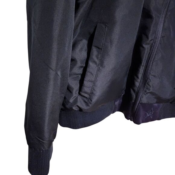 JH Design Reversible Jacket MLB New York Yankees Navy/Gray Polyester Mens 2XL - Picture 5 of 10